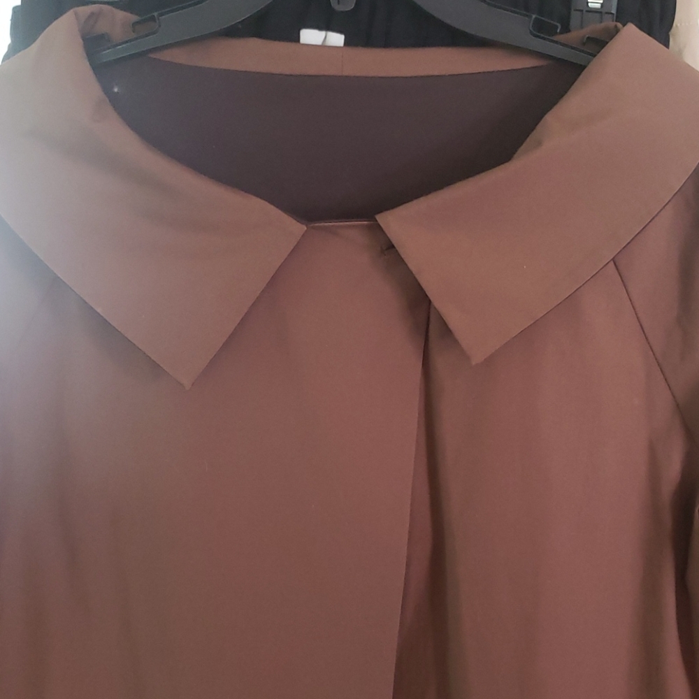 Boat neck reversible top